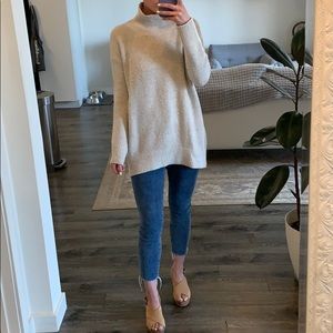 Warm and cozy turtleneck sweater